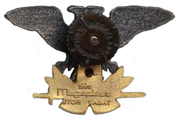 Кокарда знак на берет рядового состава ВВС СРЮ (1992-2003)