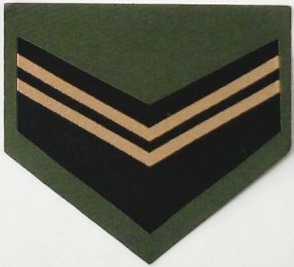 BDU rank insignia for 1st Corporal
