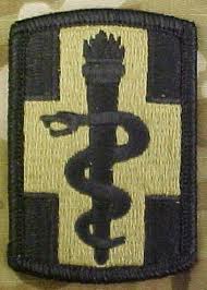 Нарукавный знак 330 медицинской бригады СВ США