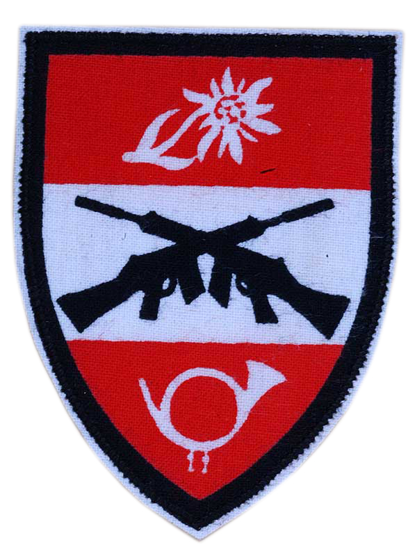 Нарукавний знак єгерської школи Збройних Сил Австрії