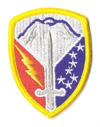 Нарукавный знак 404-й бригады службы материально-технического обеспечения СВ США