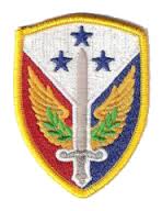 Нарукавный знак 412-й бригады службы материально-технического обеспечения СВ США