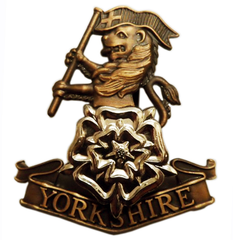 Кокарда Йоркширского пехотного полка Британской Армии