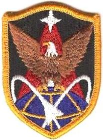 Нарукавный знак 1 бригады космических войск СВ США