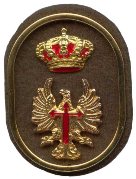 Кокарда эмблема на берет Военной полиции Королевских ВС Испании