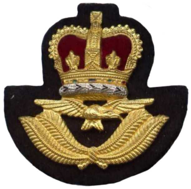 Кокарда знак на берет офицеров Королевских Военно-воздушных сил
