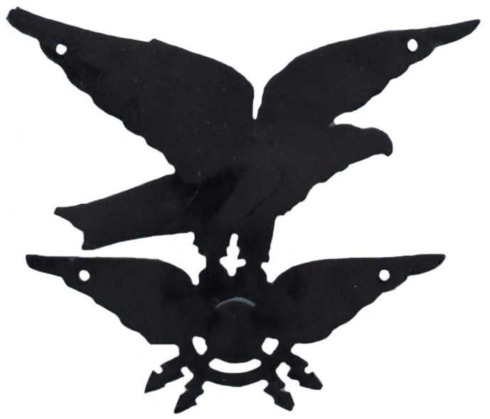 Эмблема на кепи рядового состава автомобильных частей Альпийских стрелков Сухопутных войск Италии