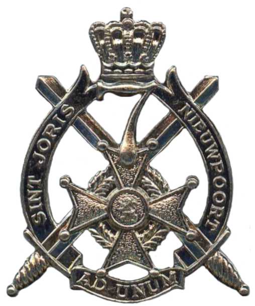 Кокарда знак 7-го пехотного линейного полка Королевских ВС Бельгии