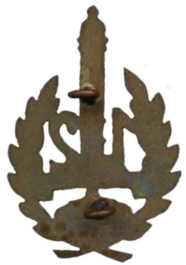 Кокарда знак 12-го пехотного линейного полка Королевских ВС Бельгии