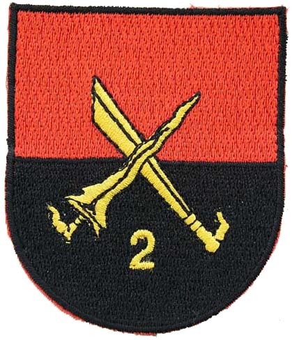 2nd Infantry Division Patch. Army Malaysia