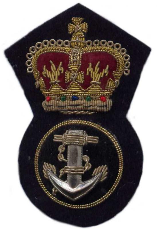 Кокарда знак на фуражку старшин ВМС