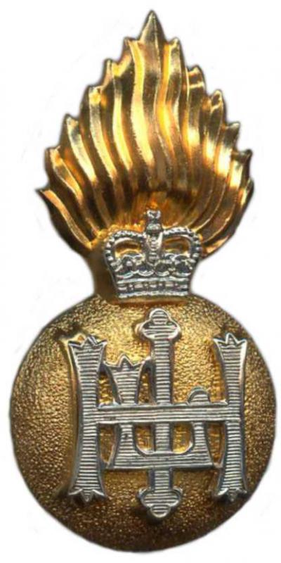Кокарда знак на фуражку Королевского Горского Фузилерного полка