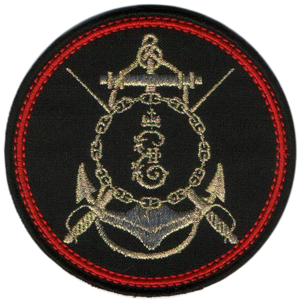 Нарукавный знак Краснознамённого Черноморского Военно-Морской Флота Вооруженных Сил Российской Федерации