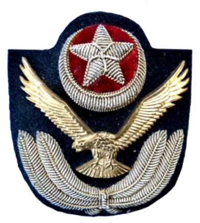 Кокарда знак на фуражку офицеров Военно-Воздушных