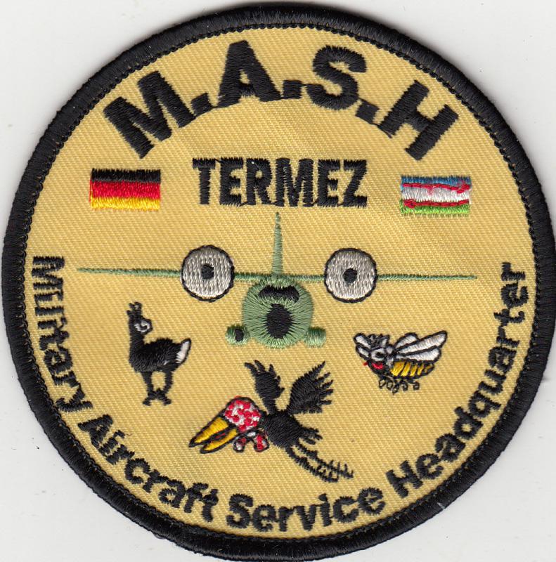 Germany / Uzbekistan. M.A.S.H. Termez Patch