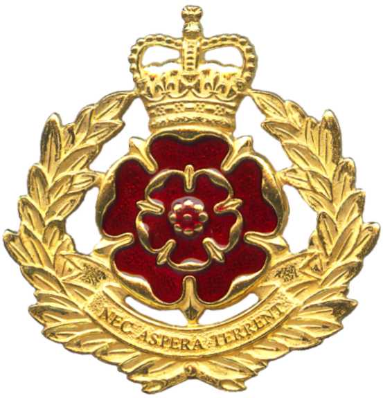 Кокарда знак Герцога Ланкастерского пехотного полка