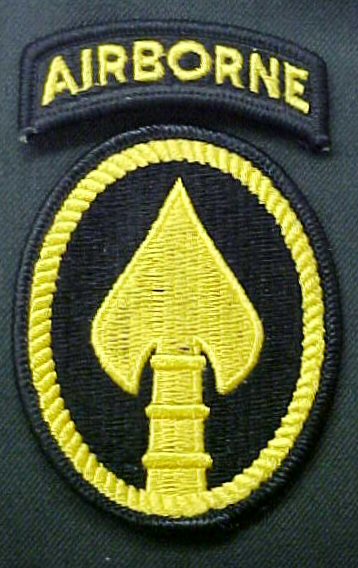 Нарукавный знак Командования Сил Специальных операций. Сухопутные войска США