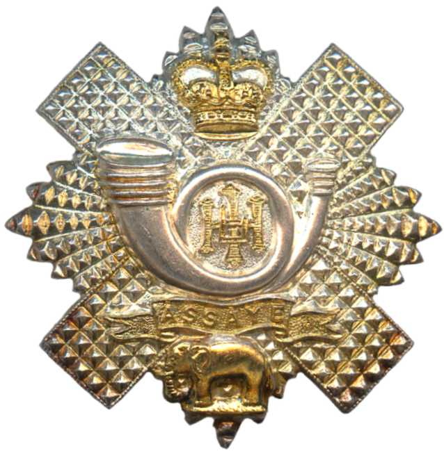 Кокарда знак на гленгерри Горского легкого пехотного полка