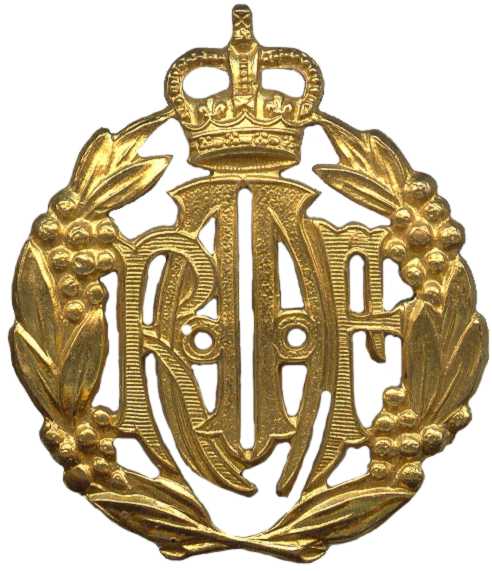 Кокарда знак на фуражку рядового и сержантского состава Королевских Военно-воздушных сил Австралии