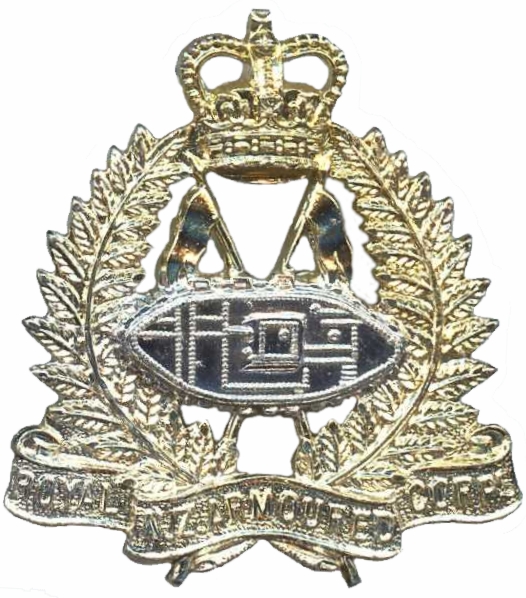 Кокарда знак на фуражку Королевского Ново-Зеландского бронетанкового корпуса Вооруженных сил Новой Зеландии