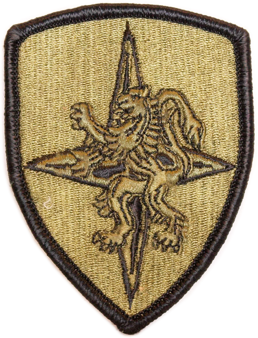 USAE Central Army Group Patch. Alpha Units. US Army