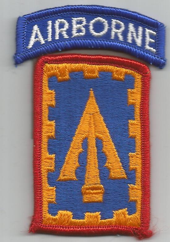 The 108 Air Defense Artillery Brigade Patch. US Army