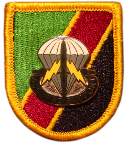 528th Sustainment Brigade ( Abn) Beret Flash. USA