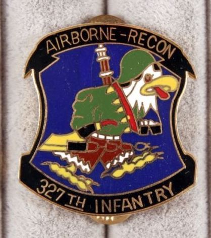 327th parachutist Infantry Regiment recon unit ( obsolute)