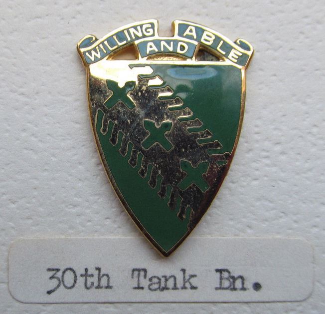 30th Tank battalion