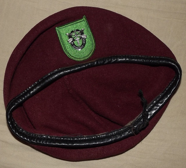 10th Special forces group support detachment ( Airborne) beret