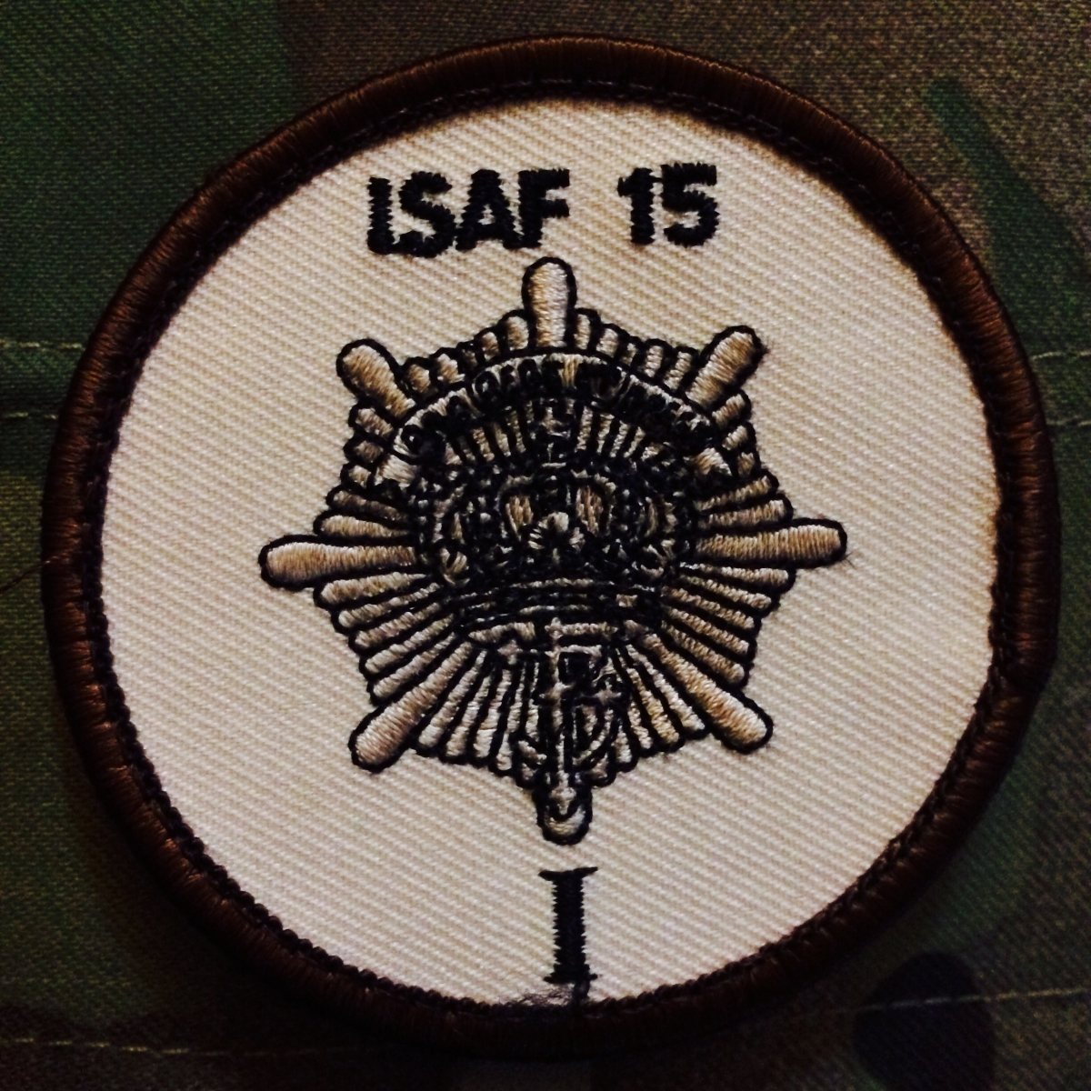 Swedish Army ISAF patch.