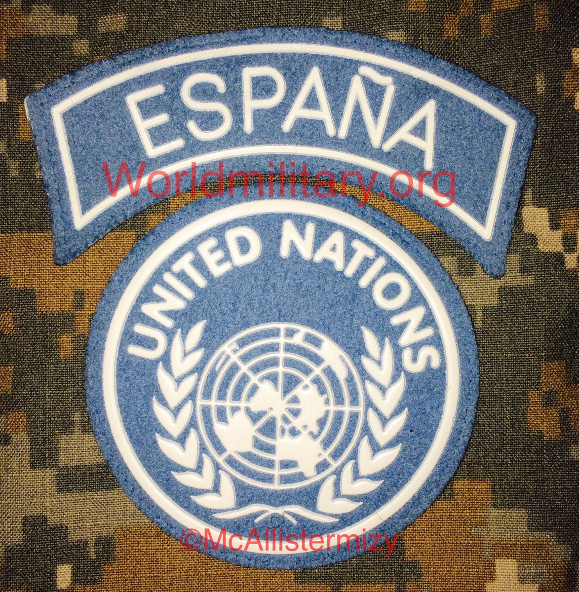 Spanish UNITED NATIONS patch
