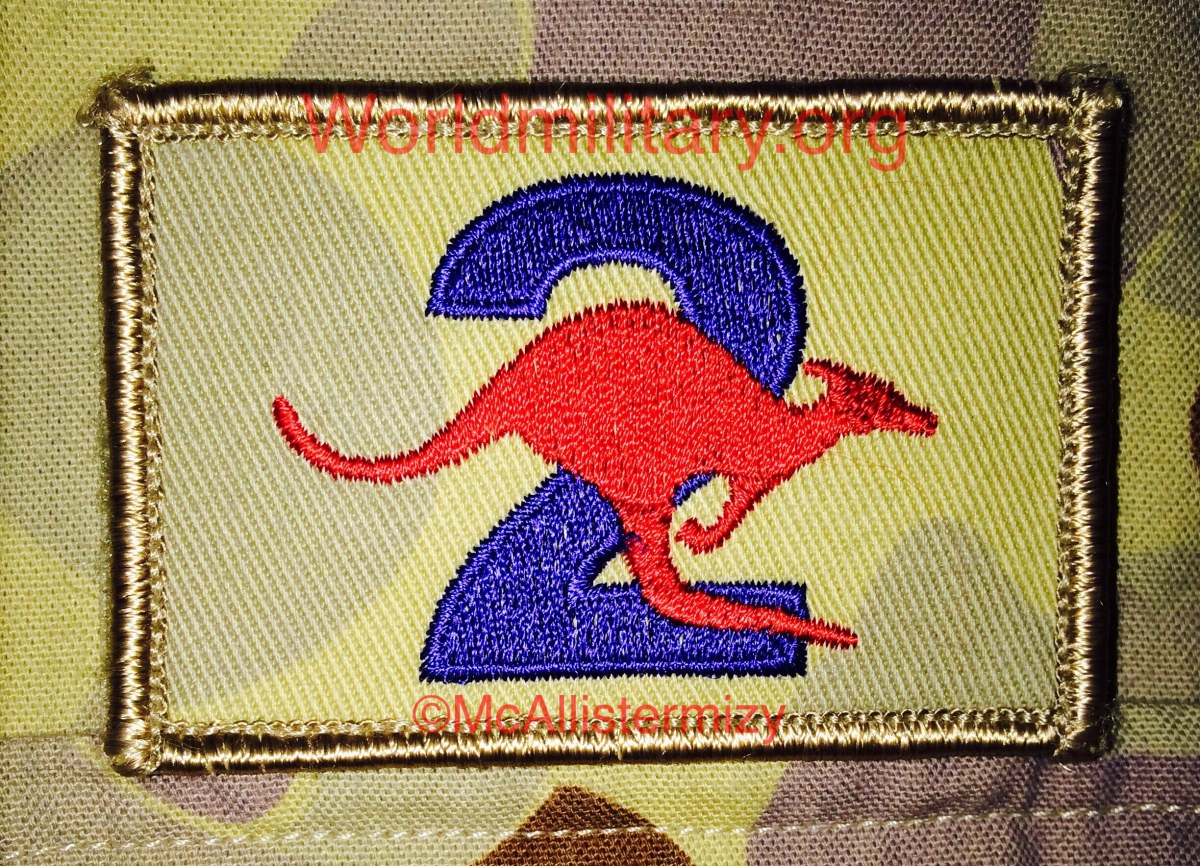 Australian OBGW2 sleeve patch