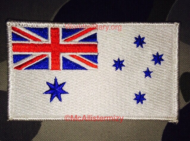 Royal Australian Navy flag patch