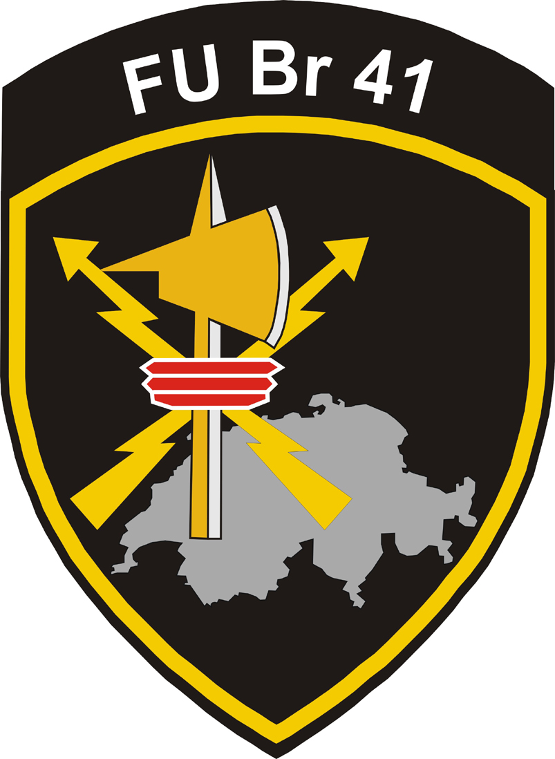 Нарукавный знак бригады поддержки Сухопутных войск Швейцарии