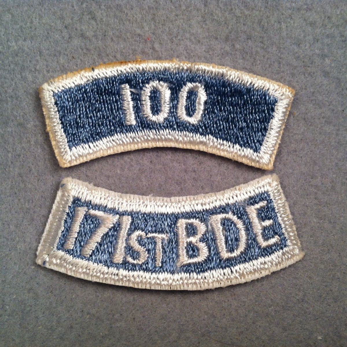 Skies miles qualification tabs of 171st Infantry bde( obsolute)