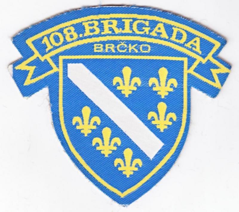 Нарукавный знак 109-ой мусульманской Бригады Армии Боснии