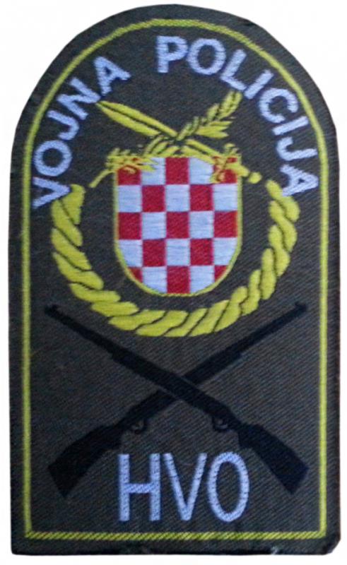 Нарукавный знак военной полиции Армии Хорватии