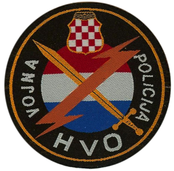 Нарукавный знак военной полиции Армии Хорватии