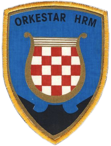 Нарукавный знак военных музыкантов ВС Хорватии