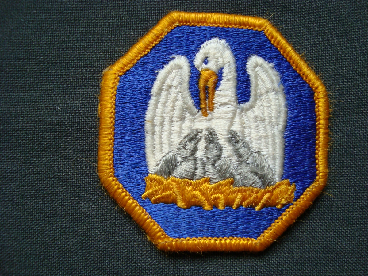 Нарукавный знак Национальной гвардии штата Луизиана, СВ США