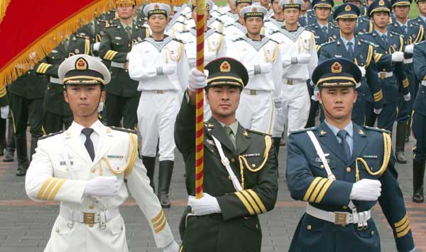 Униформа Народно-Освободительной Армии Китая после 2007 года