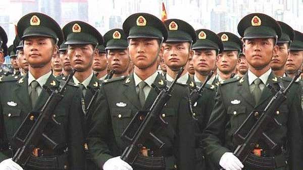 uniform sample 07 Army of China