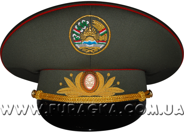 Фуражка генеральская Вооруженных Сил Республики Таджикистан