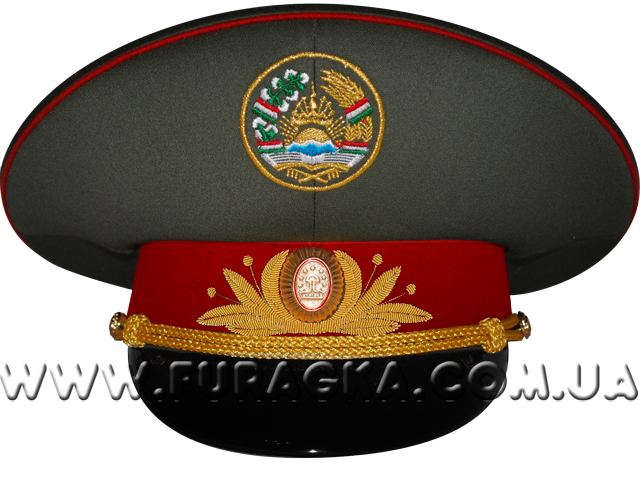 Фуражка генеральская парадная Вооруженных Сил Республики Таджикистан