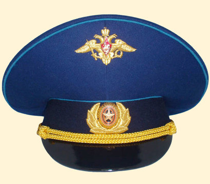 Фуражка офицерская ВВС Российской Федерации
