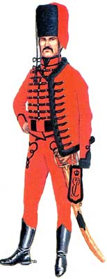 униформа рядового Венгерского гусарского полка