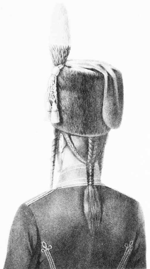 Гусарская шапка, 1797-1801 годы.