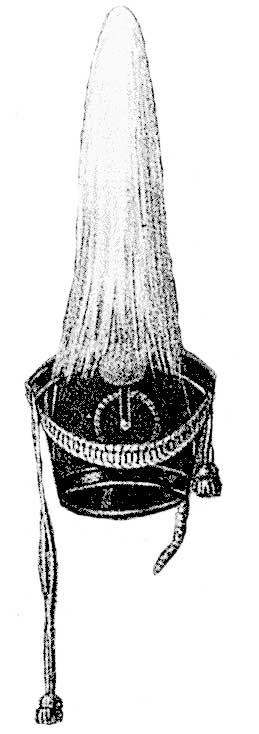 Гусарский кивер образца 1809 года.
