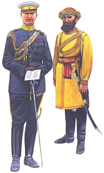 Униформа армии Индии 1837-1914 годов